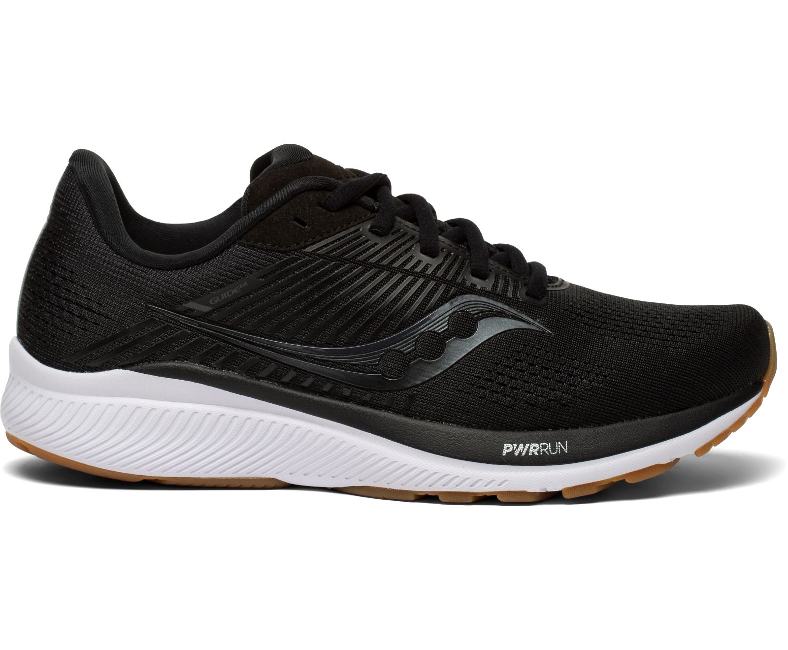 Women\'s Saucony Guide 14 Running Shoes Black | Singapore 140PJJQ